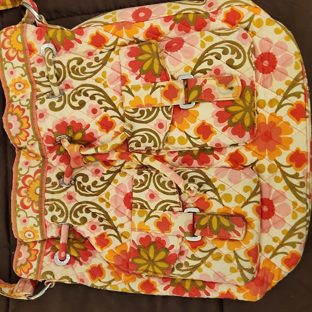 Vera Bradley drawstring crossbody